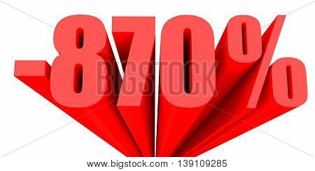 Discount 870 Percent Off Sale.