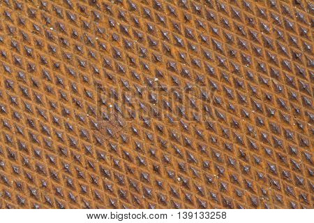rusted red diamond plate grunge texture map