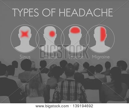 Headache Symptom Migraine Tension Cluster Concept