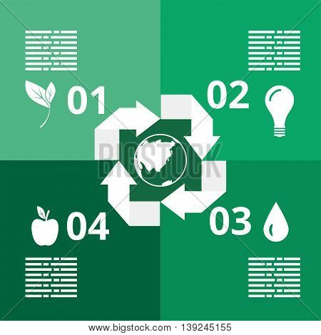 Vector Infographics Background.