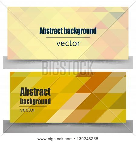 Abstract Mosaic Banner.