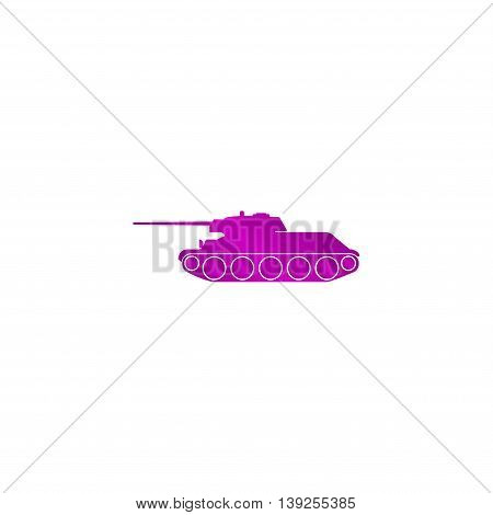 Tank Icon. Vector Concept Illustration For Design