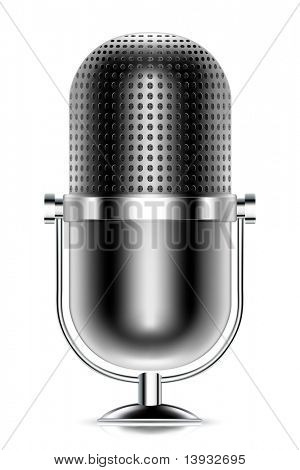 Mikrofon, vektor icon