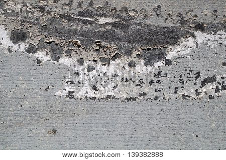 Peeled Cracked And Scratched Rough Grey Metal Surface 3