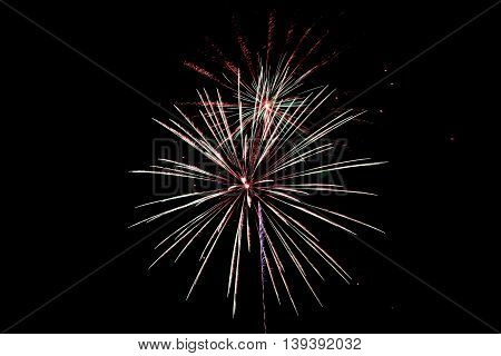 who doesn't love fireworks exploding in the night