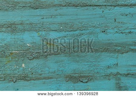 The texture of teal, blue wood, wooden, boards, paint, wood planks, background