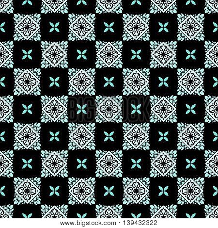 Seamless pattern based on traditional Asian elements Paisley. Boho vintage style vector background. Best motive for print on fabric or papper.