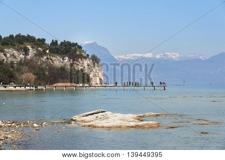 Coast Of Sirmione Peninsula