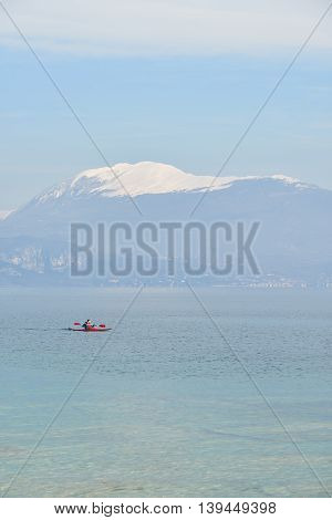 Landscape Of Garda Lake