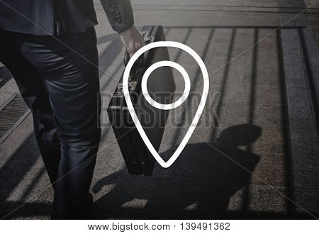 Location Direction Position Navigation Destination Concept