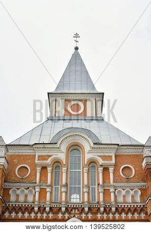 Old Holy Trinity Sergius Maritime Men Monastery in St.Petersburg Russia. Founded in 1734.