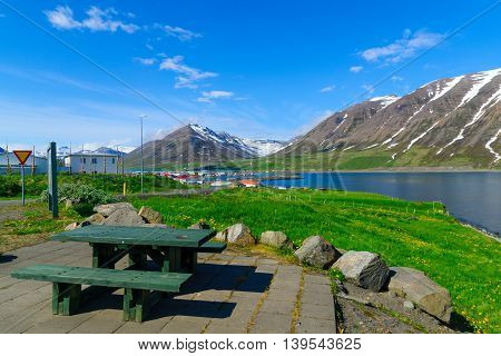 View Of Olafsfjordur