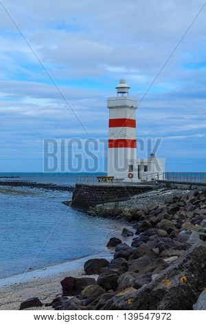 The Old Lighthouse In Gardur
