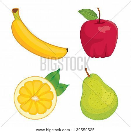 Glossy Fruit Set