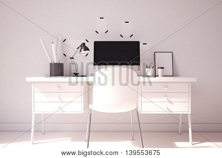 Elegant Computer Table At Home Office