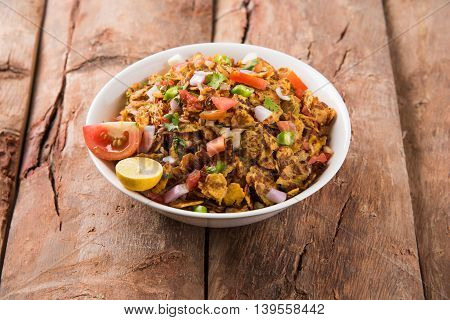 Chana chor garam , indian roadside spicy chat or snack food