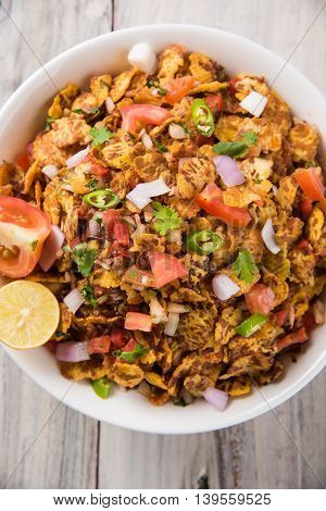 Chana chor garam , indian roadside spicy chat or snack food