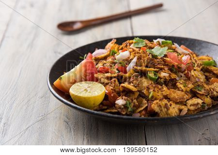 Chana chor garam , indian roadside spicy chat or snack food