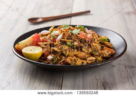 Chana chor garam , indian roadside spicy chat or snack food