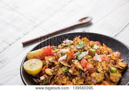 Chana chor garam , indian roadside spicy chat or snack food