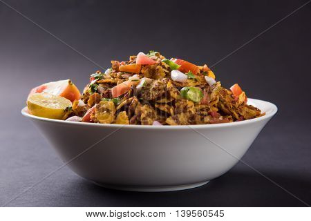 Chana chor garam , indian roadside spicy chat or snack food
