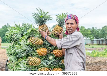 Pineapple Seller