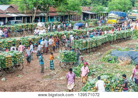 Pineapple Seller