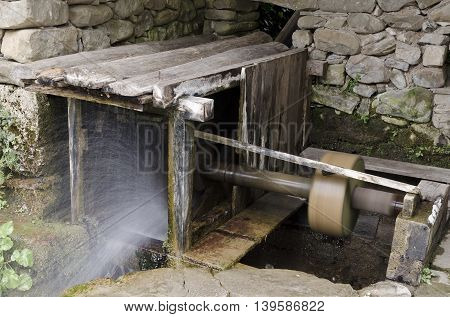 In the Etar Gabrovo Bulgaria in the spring