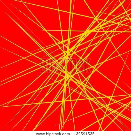 Dynamic Irregular Lines Placed Randomly. Geometric Monochrome (duotone) Pattern. Rough, Edgy Texture