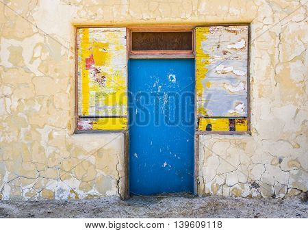 old abandonned building in Death valley junction an old Borax Mining spot