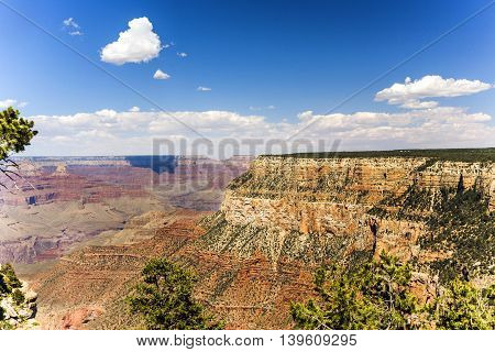View From Maricopa Point To The Grand Canyon
