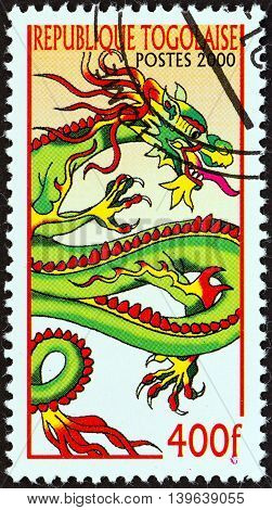 TOGO - CIRCA 2000: A stamp printed in Togo from the 