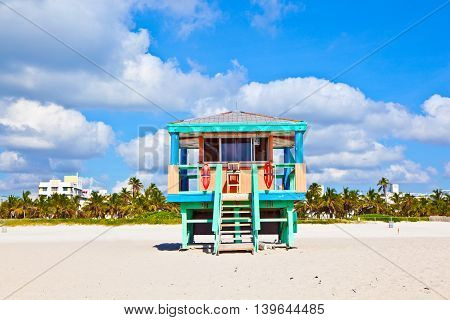 Beachlife At The White Beach In South Miami