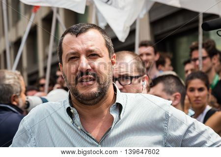 Protest Against President Erdogan In Milan, Italy