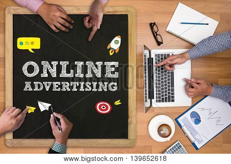 Online Advertising Concept