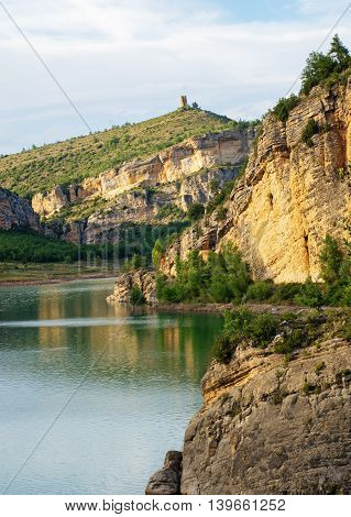 Mountain Landscape in Congost de Mont-rebei Spain