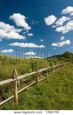 Východní evropské letní krajina