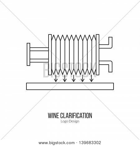 Winemaking, Wine Tasting Logotype Design Concept