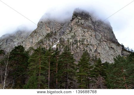 In the mountains of north Ossetia. Photo taken on: May 11 Monday 2015