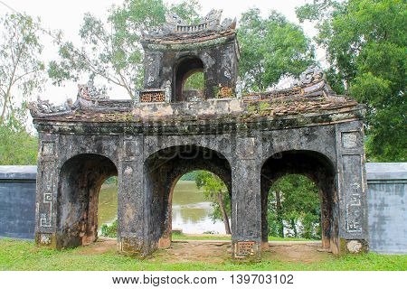 Elephant Sactuary Temple in the heart of Hue Vietnam