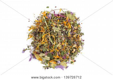 Dried Herbal Tea Leaves
