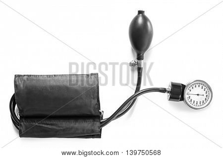 Tonometer, isolated on white
