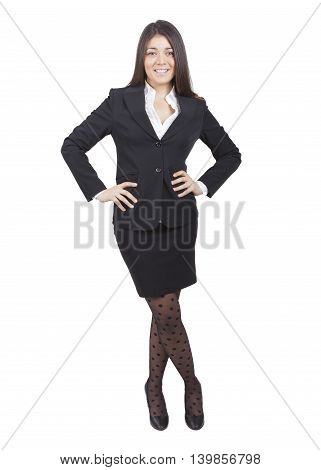 Young Businesswoman Standing