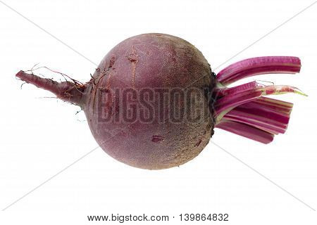 Fresh Red Beet On A White Background