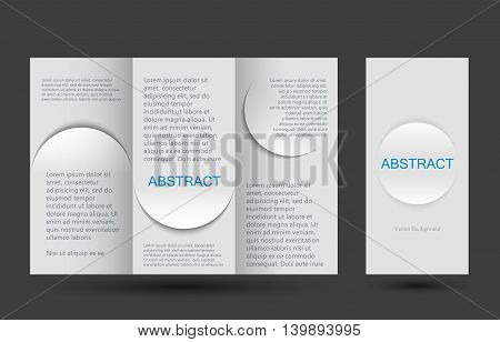 Strict simple design templates collection for banners, flyers, placards and posters. Vector