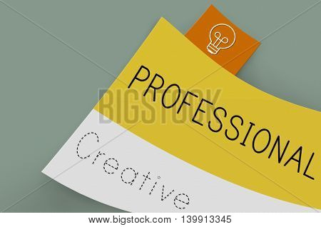 Professional Profession Creative Business Concept