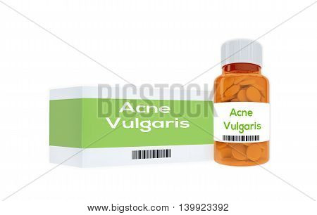 Acne Vulgaris Concept