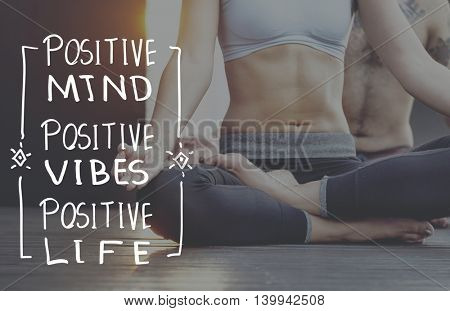 Lifestyle Positive Thoughts Mind Life Concept