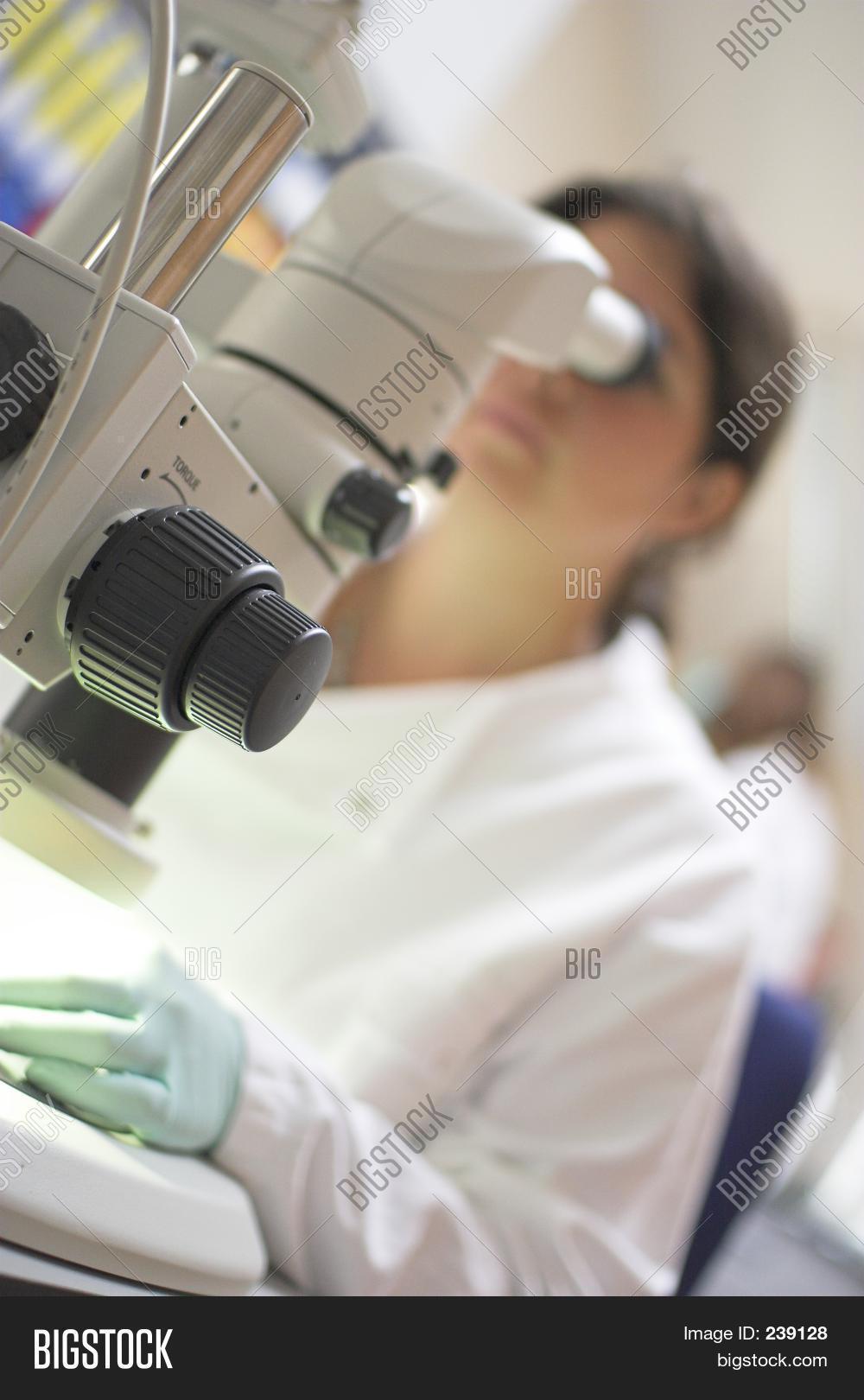 Microscope Computer Image & Photo (Free Trial) | Bigstock