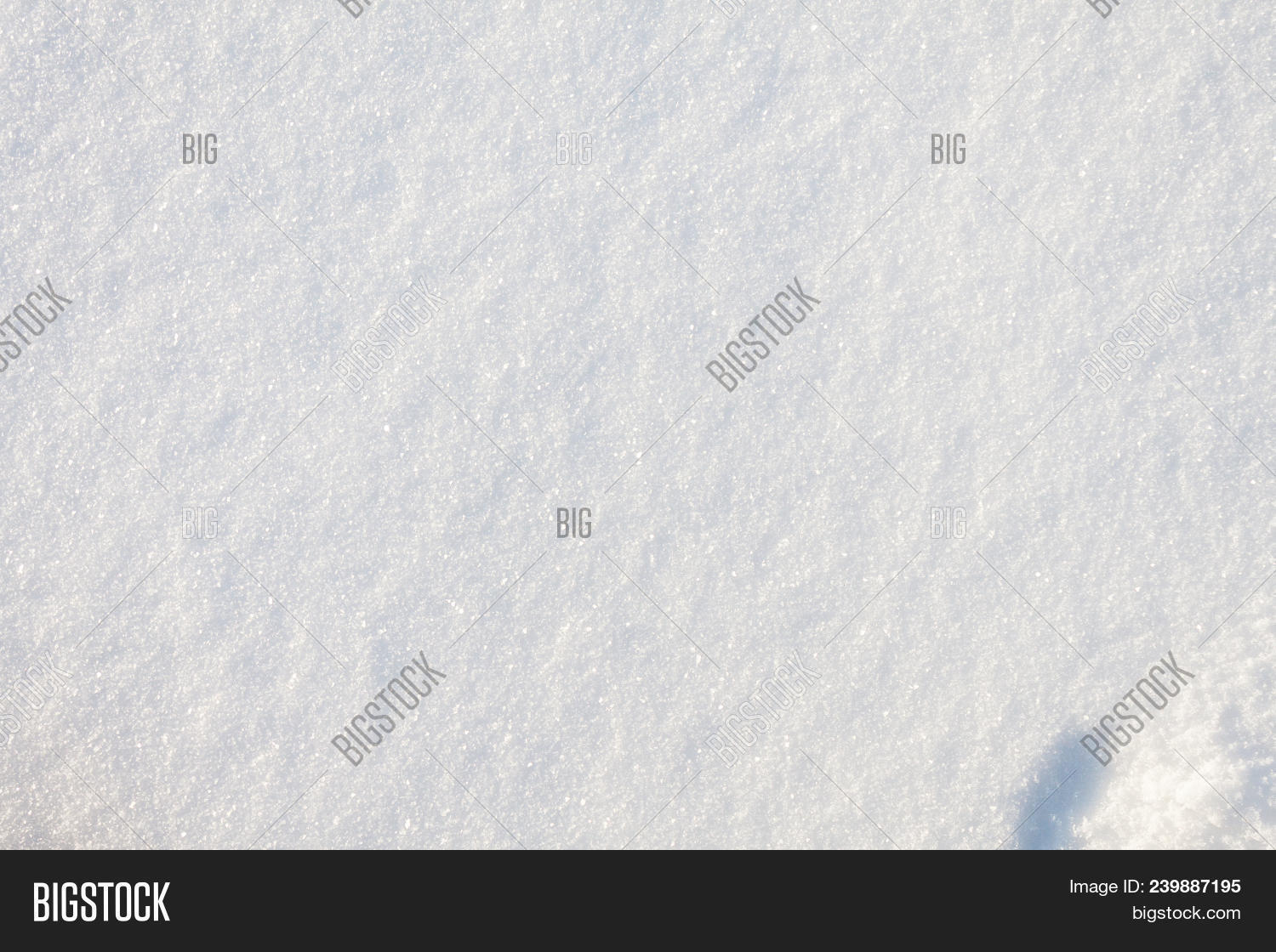 Top View Fresh Snow. Image & Photo (Free Trial) Bigstock